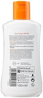 Calypso Sun Protection Lotion SPF50 100ml High Factor UVA UVB Sunscreen view 2