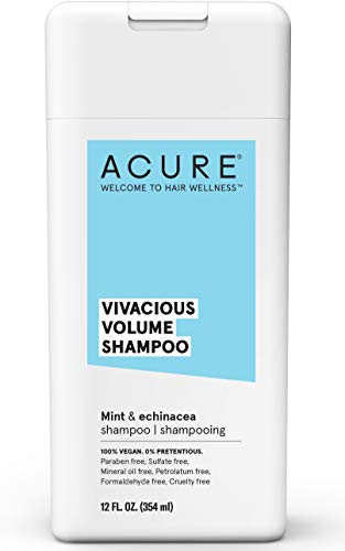ACURE Vivacious Volume Peppermint Shampoo, 12 Fl. Oz. (Packaging May Vary)