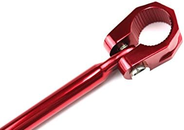 7/8" 22mm Handle Bar Fat Bar Cross Bar Crossbar Cross Brace For Motorcycle Dirt Bike Motocross Enduro Supermoto Racing ATV Quad (Red)
