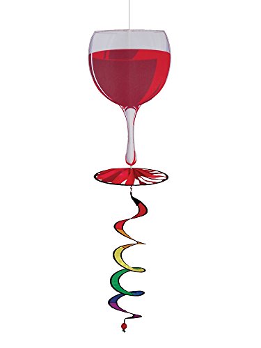In the Breeze It's 5 O'Clock Everywhere Red Wine Drink Spinner