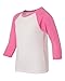 Next Level Youth 3/4-Sleeve Raglan Tee