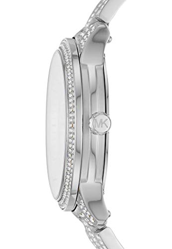 Michael-Kors-Damen-Analog-Quarz-Uhr-mit-Edelstahl-Armband-MK6612