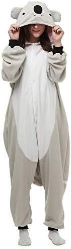 YiMads Unisex Animal Onesie Adult Halloween Cosplay Costumes for Women Men