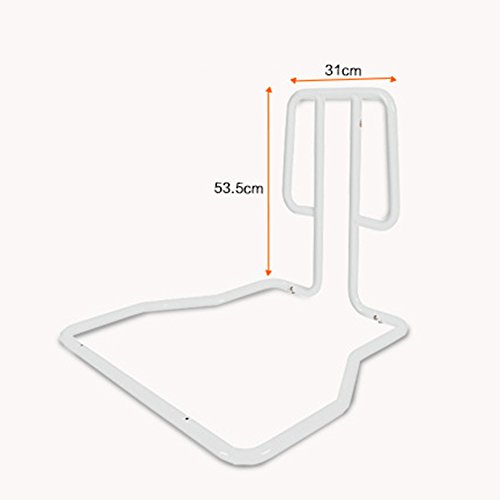 Vogvigo Bed Safety Handles Safety Bed Rail Bed Rails for Elderly Adults, Bed Side Handrail Beds Bedside Hand Rail Bed Transfer For Elderly Child Bed Safety Rails Bed Assist Rail (white)