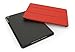 KHOMO iPad Mini 1 2 3 Case - Dual Series - Ultra Slim Red Black Cover with Auto Sleep Wake Feature for Apple iPad Mini 1st, 2nd and 3rd Generation
