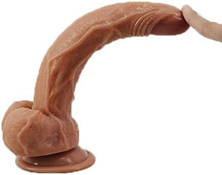 9.8 Inches Durable Silicone Material Personal Relax Silicone Female Toys