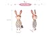 Stuffed Doll Toy Bunny Girls Baby Angela Plush Doll 13 inch Soft Cuddly Kind Rabbit Doll for Baby Kids - Birthday Gifts, Kid's Sleeping Partner,New Series Apron