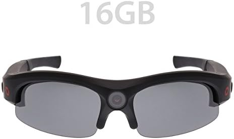 iVUE Horizon 1080P HD Camera Glasses Video Recording Sport Sunglasses DVR Eyewear (1080P @ 30fps, 720P @ 60fps, Wide Angle), 16GB