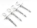 4 Premium Aspiring Dental Syringes 1.8mL ANESTHETIC ONE Ring with Finger Rests Surgical Dental Instruments CYNAMED