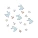 Ginger Ray Designer Iridescent Unicorn and Stars Party Decoration Confetti Confetti - Unicorn and Stars