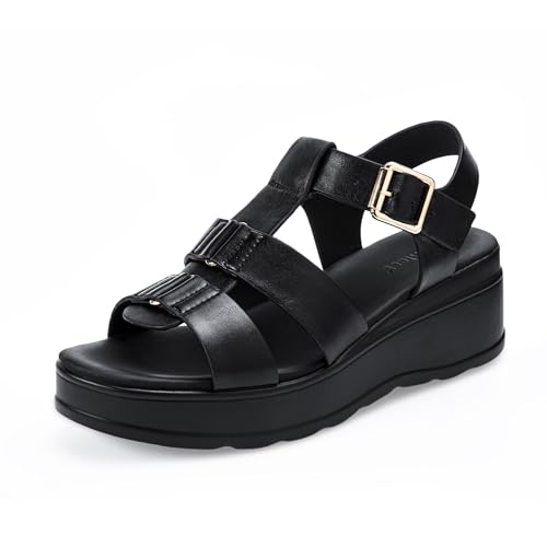 Abbleet Platform Wedge Sandals