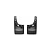 WeatherTech Custom No Drill Splash Guard MudFlaps for Ford F-150 - Front Pair (110050), Black