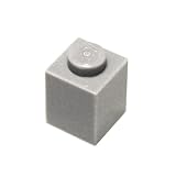 LEGO Parts and Pieces: Light Gray (Medium Stone Grey) 1x1 Brick x50