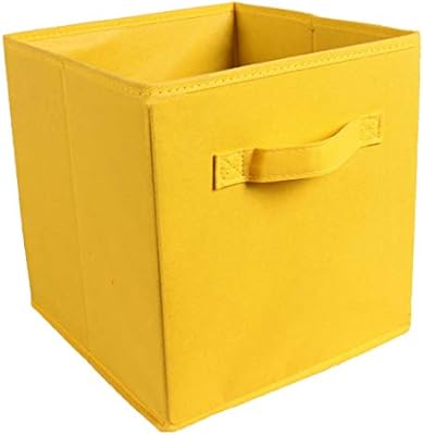 Flameer Foldable Cube Storage Bin Sundries Organizer Basket Fabric