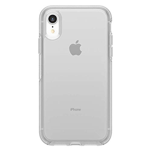OtterBox Symmetry Hülle für iPhone XR, stoßfest, sturzsicher, schützende dünne Hülle, 3X getestet nach Militärstandard, Schwarz