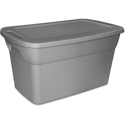 30 gallon storage bins with lids