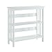 Convenience Concepts Mission 3-Tier Bookcase, White