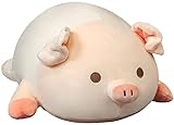WUZHOU Soft Fat Pig Plush Hugging Pillow, Cute Pig