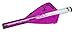 New Archery Products Quikfletch Hellfire Stabilizing Fletching - Purple, 2