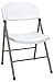 OFM ESS Collection Plastic Folding Chair, Pack of 4, in White (ESS-5000-WHT)