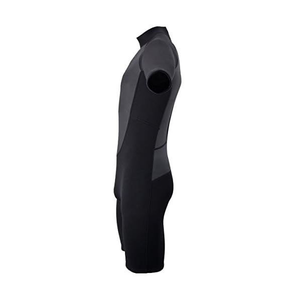 REALON-Wetsuit-Premium-Neoprene-3mm-Shorty-Tropical-Unisex-Men-Women-for-Watersport-Swimming-Snorkeling-Surfing-Black