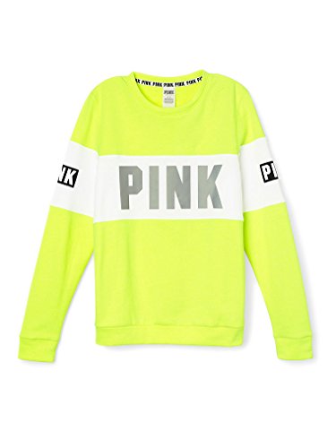 victoria secret yellow sweatshirt