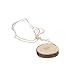 Aeiniwer Ardour Van VIAI Megre LLC Handmade Siberian Cedar Pendant with Bark Symbol of Love, Purity and Nature.