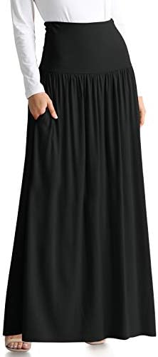 Floor length black skirts Clearance