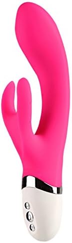 Treatment Massage Rabbit Shaker, 5 Pulse Vibration Mode, Wireless Waterproof Massager to Repair Muscle Aches and Exercise Recovery.(rose Red)