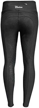 English Horseback Riding Tights– High Waisted Ladies Black Riding Tights