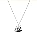 PinkSheep Mother's Love Panda Bear Pendant Necklace, 6 PCS, Love Gifts