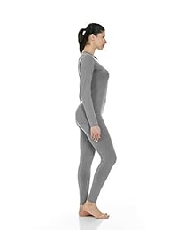 Ropa interior térmica ultra suave para dama Conjunto largo de Johns con forro polar