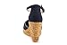 Viscata Estartit Espadrille Canvas Wedges Spain Handmade 3 ½” Heel Women's Sandals with Breathable Organic Cotton Canvas and 100% Natural Jute Midsole for all Occasions: Casual, Work, Party
