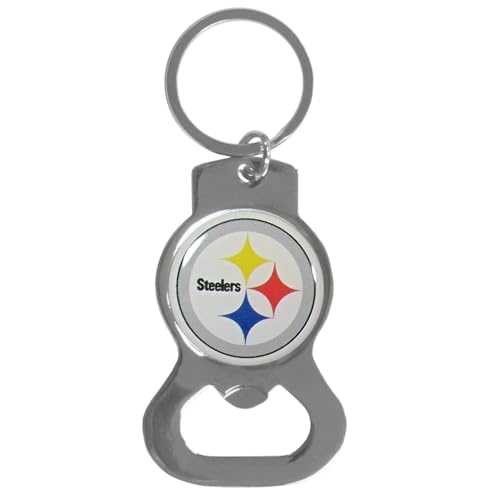 NFL Siskiyou Sports Fan Shop Pittsburgh Steelers Bottle Opener Key Chain One Si…