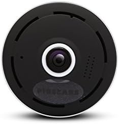 Pigsears 3601 Mini Wireless IP Camera Wifi IP Camera Security Surveillance System Baby Pet Monitor, Wide Angle 360°, 2-Way Audio, Motion Detection, Night Vision For IOS Android (1080p HD)