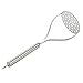 YaeKoo Stainless Steel Potato Masher ricer with Broad and Ergonomic – Fine-grid Mashing Plate for Smooth Mashed Potatoes, Vegetables and Fruits (316 stainless)