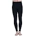 Cashmere Silk Ribbed Knit Men Thermal Pant Long Johns Bottom-USXL-Black