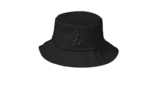 Old School Bucket Hat Masonic Hat 