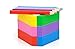 Neliublu Incredible Value Premium Pencils Erasers - 6 Pack Bright Neon Chiseled Erasers