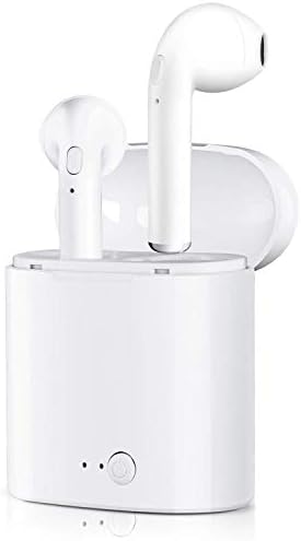 HiSound Bluetooth Earbuds True Wireless Earphones Mini in-Ear Stereo Mic Hedphones Charging Case Compatible for iPhone ios Most Android