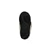 Beyond Girls Faux Crochet Wool Speckled Clog Slipper With Faux Fleece Lining Navy 4-5