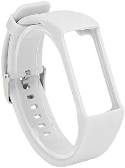 Silicone Replacement Watch Wristbands, Adjustable Replacement Sport Strap Band with Frame for Smart Watch,Designed for Polar A360 A370 GPS Running Watch.