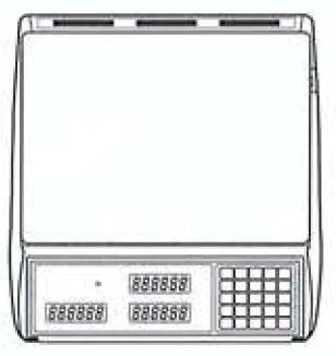 CAS S-2000 Jr Price Computing Scale with LCD Display 30 lbs Without Rechargeable Battery - Thumbnail 4