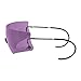 Beretta Dedicated Metal Frame Shooting Glasses for Eye Protection – Tactical Eyewear with Wrap Around Design – Sharp Shooter Safety Glasses – Hard Case & Cleaning Soft Bag Included, Purple Lens