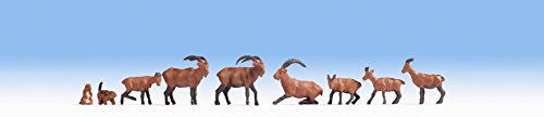NOCH 15742 HO Alpine Animals - Brand New 2016