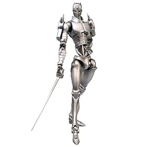 超像可動 『ジョジョの奇妙な冒険 第三部』 シルバーチャリオッツ 約160mm PVC＆ABS&ナイロン 塗装済み可動フィギュア
