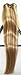 TheFashionWay Brazilian Human Hair Extensions Clip in Silky Straight Weft Remy Virgin Hair (22 inches, #12P613)