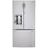 LG LFXS24663S French Door Refrigerator with 24 Cu. Ft. Capacity in Stainless Steel