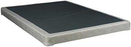 Mattress Solution, 4-inch/Low Profile Assembled Box Spring/Foundation for Mattress |Twin Size|