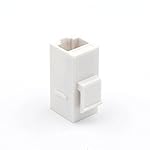 10-Pack-CAT6-RJ45-Keystone-Jack-Female-Coupler-Insert-Snap-in-Connector-Socket-Adapter-Port-for-Wall-Plate-Outlet-Panel-White